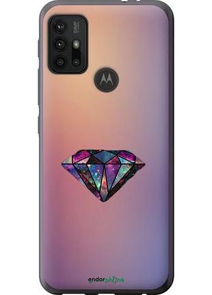 Чехол на motorola moto g10 диамант "4352u-2319-10746"