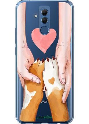 Чехол на huawei mate 20 lite дружба "4410u-1575-10746"