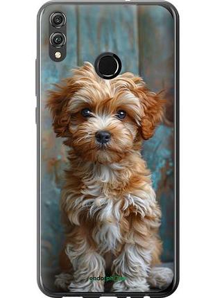 Чехол на huawei honor 8x щенок мальтипу "6157u-1596-10746"