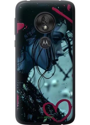 Чехол на motorola moto g7 play xo love v2 "6057u-1656-10746"