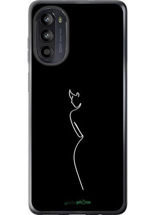 Чехол на motorola moto g52 силуэт1 "4590u-2691-10746"