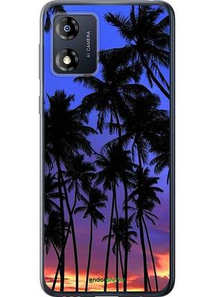 Чохол на motorola moto e13 пальми "4324u-3053-10746"