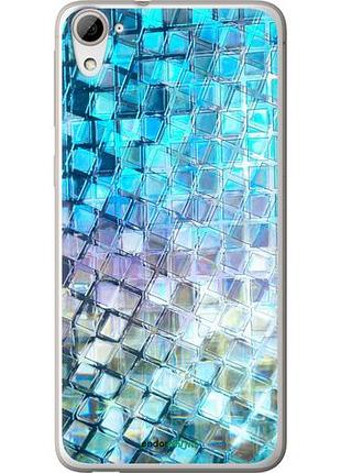 Чехол на htc desire 826 dual sim переливающаяся чешуя "227u-312-10746"