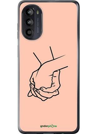 Чехол на motorola moto g52 руки "4896u-2691-10746"