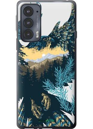 Чехол на motorola edge 20 арт-орел на фоне природы "3983u-2497-10746"