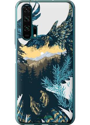 Чехол на huawei honor 20 pro арт-орел на фоне природы "3983u-1702-10746"