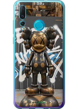 Чехол на huawei nova 4 bronze kaws v3 "6099u-1632-10746"