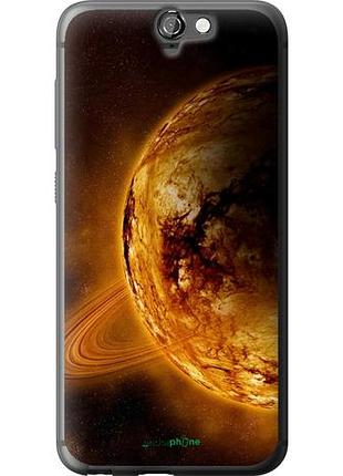 Чехол на htc one a9 жёлтый сатурн "170u-156-10746"
