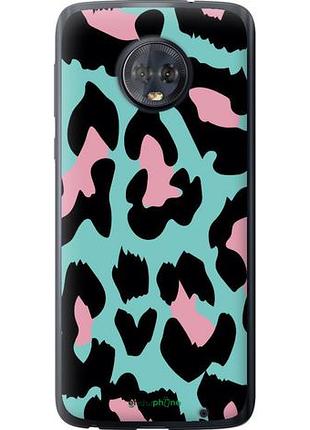Чехол на motorola moto g6 plus пятна "4357u-976-10746"