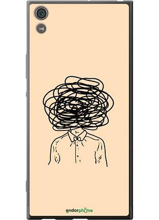 Чехол на sony xperia xa1 ultra g3212 мысли "4568u-1237-10746"