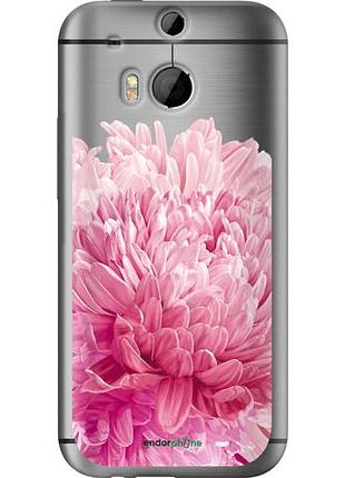 Чехол на htc one m8 хризантема "4666u-30-10746"
