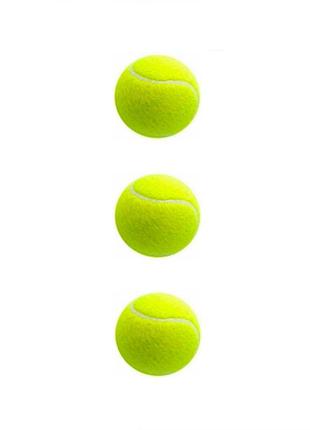 Набор мячей для большого тенниса swdn tennis ball ne-tt-3, 3 штуки