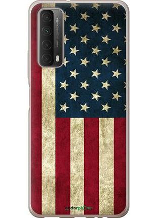 Чехол на huawei p smart 2021 флаг сша "395u-2100-10746"