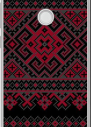 Чохол на huawei p8 lite (2017) вишиванка 52"1763u-777-10746"
