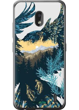 Чохол на nokia 2.2 арт-орел на тлі природи "3983u-1706-10746"