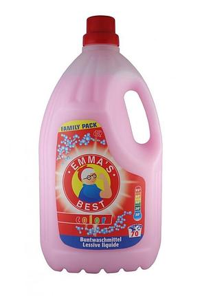 Гель emma's best color 4l на 70 стирок - сохранение яркости цветов