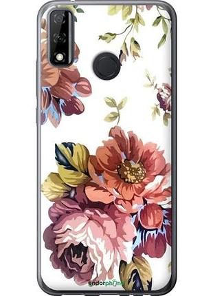Чехол на huawei p smart 2020 vintage flowers "4333u-2060-10746"