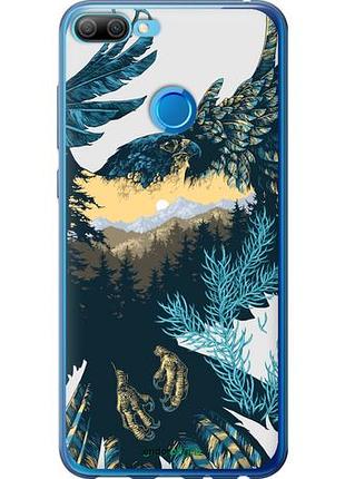 Чехол на huawei honor 9i арт-орел на фоне природы "3983u-1853-10746"