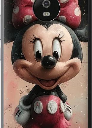 Чехол на motorola moto g5 minnie mouse "6054u-832-10746"