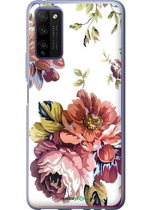 Чехол на huawei honor 30 lite vintage flowers "4333u-2074-10746"