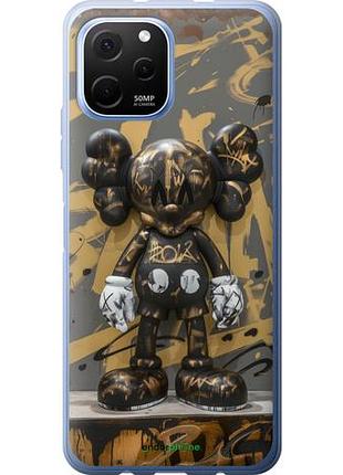 Чехол на huawei nova y61 bronze kaws "6097u-2983-10746"