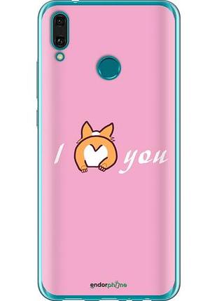Чехол на huawei y9 2019 люблю1 "4587u-1602-10746"