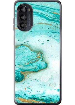 Чехол на motorola moto g52 мраморный "4895u-2691-10746"