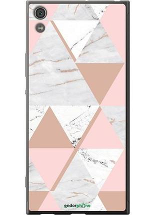 Чехол на sony xperia xa1 ultra g3212 мраморная симметрия "4344u-1237-10746"
