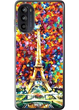 Чехол на motorola moto g52 париж "830u-2691-10746"