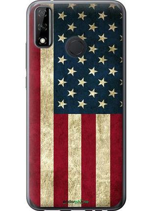 Чехол на huawei y8s флаг сша "395u-2027-10746"