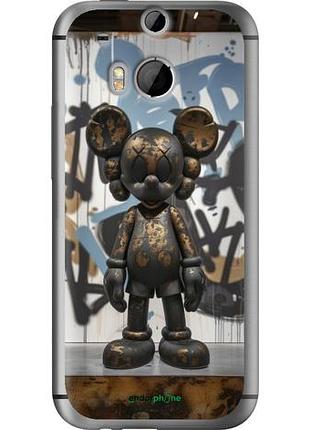 Чехол на htc one m8 dual sim bronze kaws v2 "6098u-55-10746"