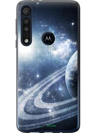 Чехол на motorola one macro кольца сатурна "173u-1812-10746"