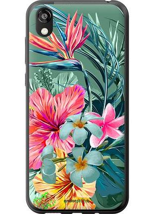 Чохол на huawei honor 8s тропічні квіти v1 "4667u-1679-10746"
