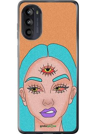 Чохол на motorola moto g52 дівчина малюнок "4576u-2691-10746"