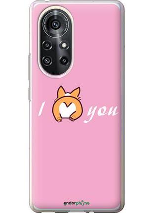 Чехол на huawei nova 8 pro люблю1 "4587u-2246-10746"