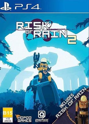 Risk of rain 2, англійська версія - диск для playstation 4