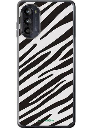 Чехол на motorola moto g52 классическая зебра "4874u-2691-10746"