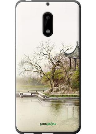 Чехол на nokia 6 японский пейзаж "776u-898-10746"