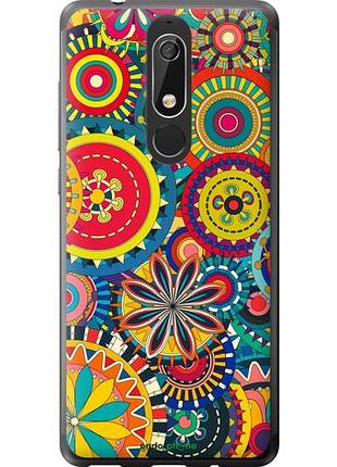 Чехол на nokia 5.1 узор 5 "902u-1529-10746"