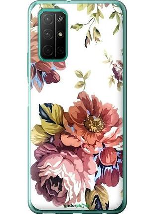 Чехол на huawei honor 30s vintage flowers "4333u-1897-10746"