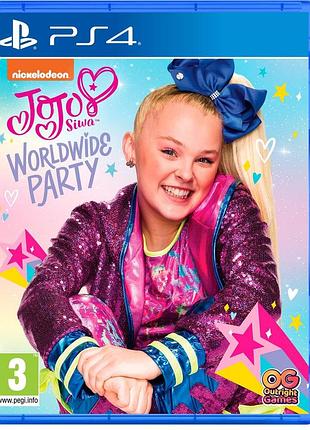 Jojo siwa worldwide party, английская версия - диск для playstation 4