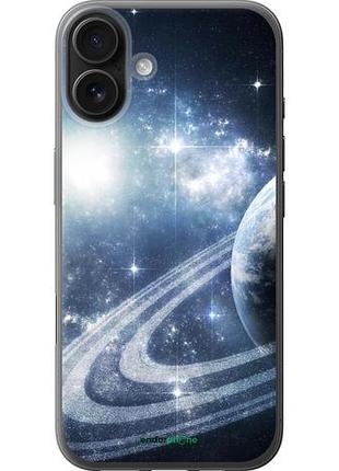 Чехол на iphone 16 plus кольца сатурна "173u-3714-10746"