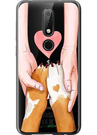 Чехол на nokia 6.1 plus дружба "4410u-1539-10746"