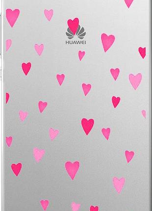 Чехол на huawei ascend p8 сердечки 2 "4763u-123-10746"