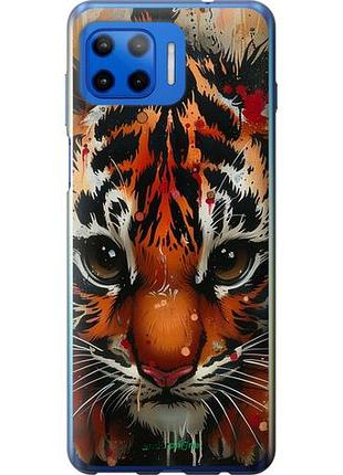 Чехол на motorola moto g plus mini tiger "6052u-2202-10746"