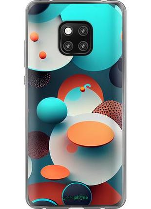 Чехол на huawei mate 20 pro горошек абстракция "5608u-1567-10746"