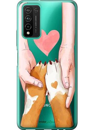 Чехол на huawei honor 10x lite дружба "4410u-2198-10746"