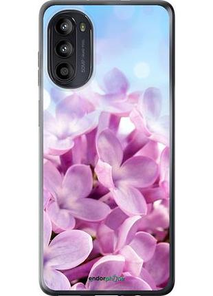 Чехол на motorola moto g52 сирень "527u-2691-10746"