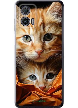 Чехол на motorola g73 котики 2 "5664u-3196-10746"