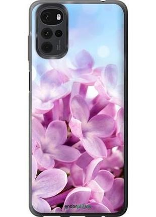 Чехол на motorola g22 сирень "527u-2681-10746"